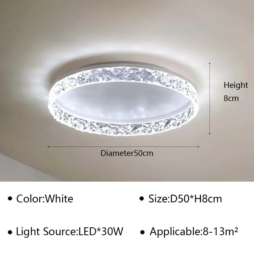 plafonnier moderne led pour décoration intérieure
