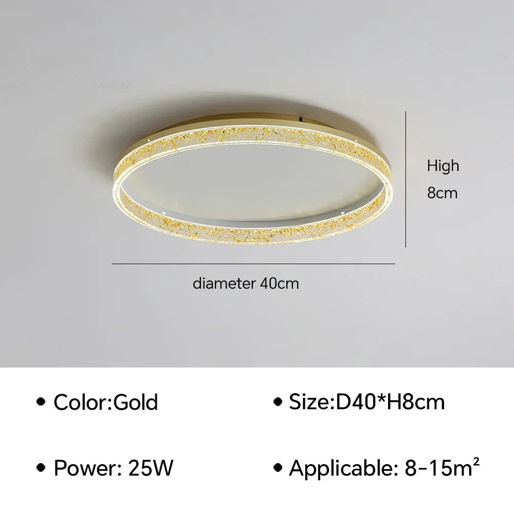 plafonnier moderne led pour décoration intérieure