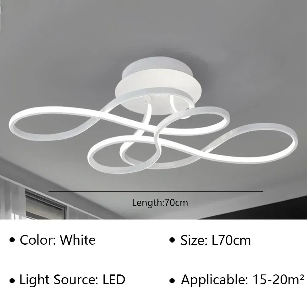 plafonnier moderne led pour décoration intérieure élégante et lumineuse