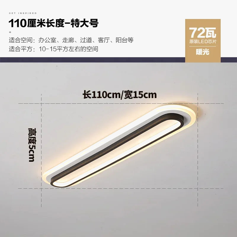 plafonnier moderne à led pour un éclairage élégant et tendance