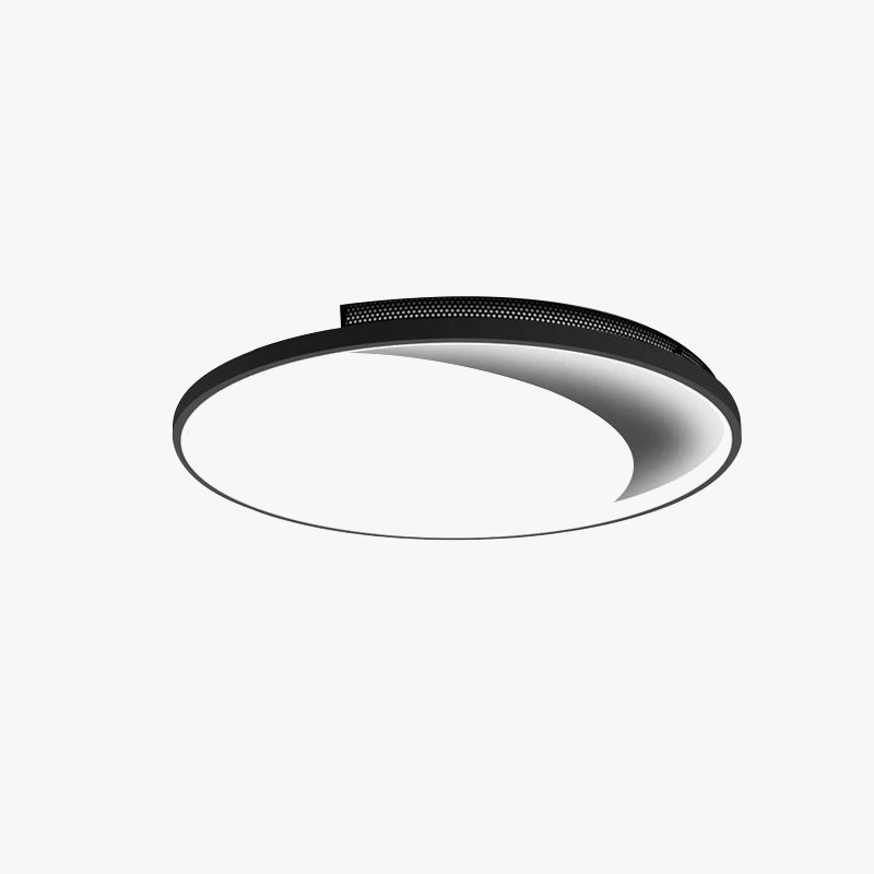 plafonnier moderne à leds avec télécommande pour intérieur décor lumineux