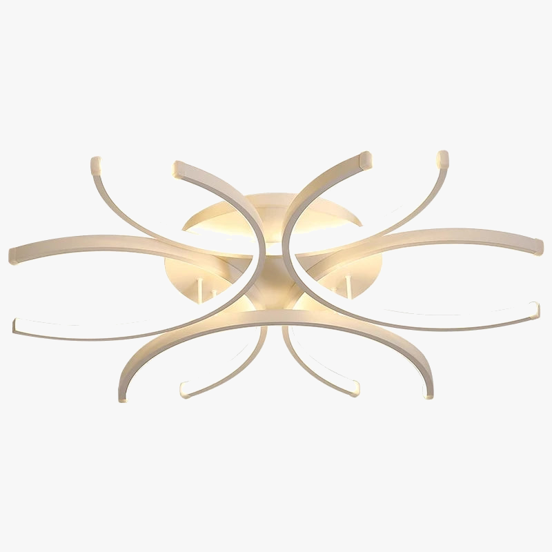 plafonnier moderne à leds créatif pour décoration intérieure