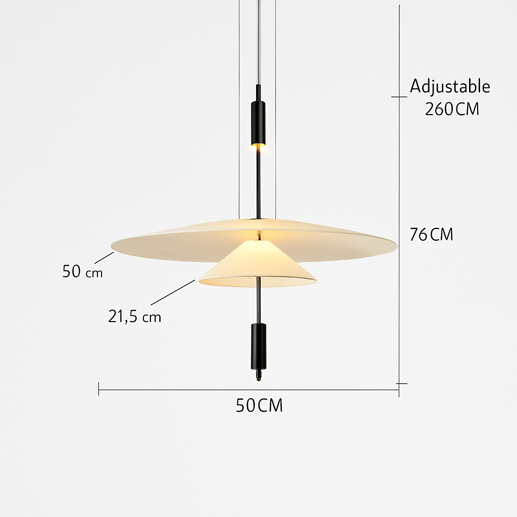 plafonnier moderne à leds design pour décoration intérieure