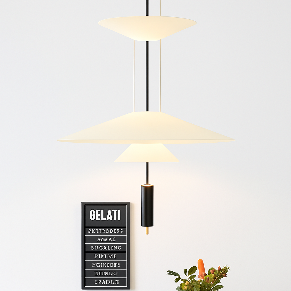 plafonnier moderne à leds design pour décoration intérieure