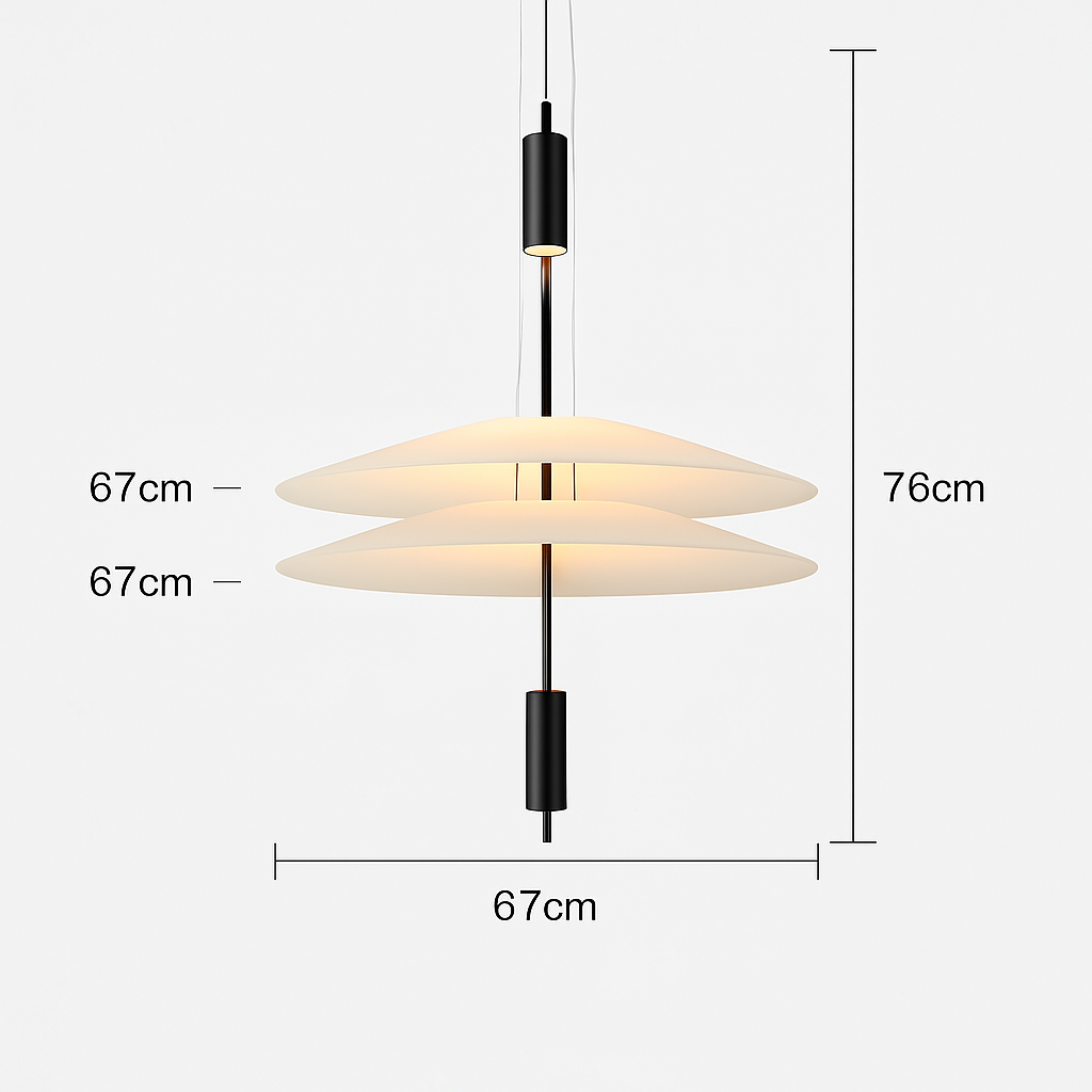 plafonnier moderne à leds design pour décoration intérieure