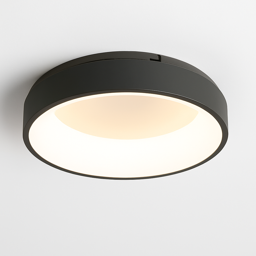 plafonnier moderne à leds minimaliste avec télécommande
