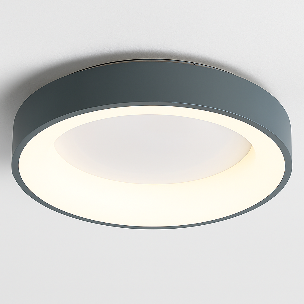 plafonnier moderne à leds minimaliste avec télécommande