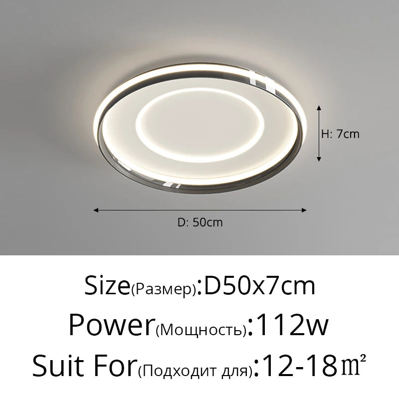 plafonnier moderne à leds nordique créatif luminaires intérieur