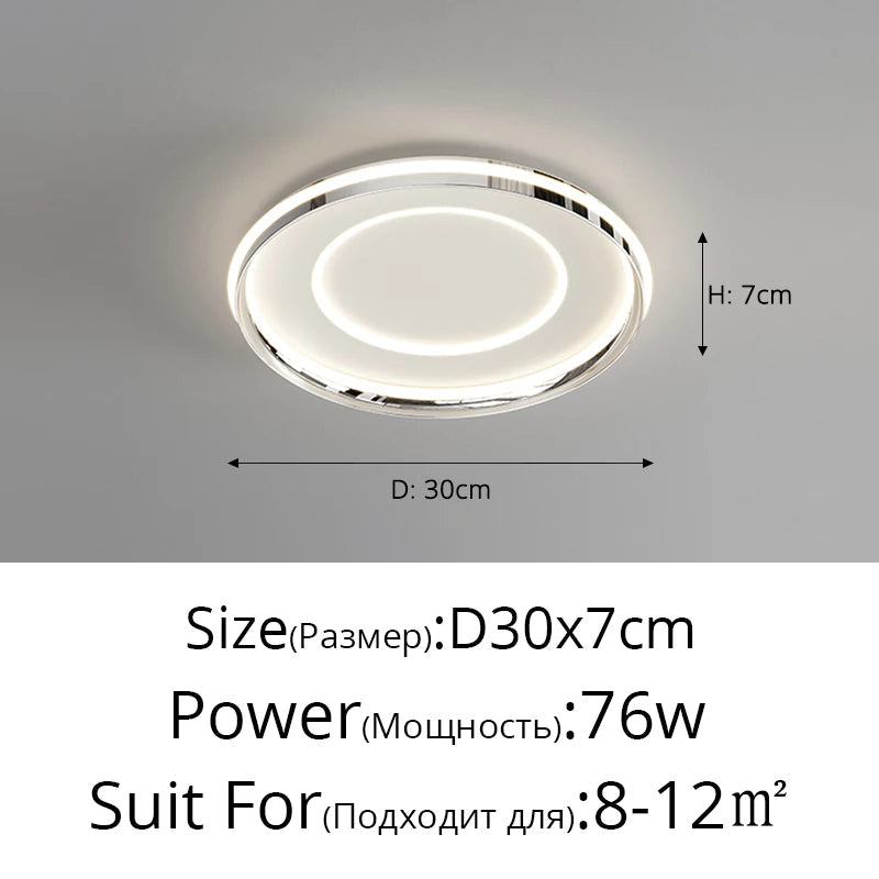plafonnier moderne à leds nordique créatif luminaires intérieur
