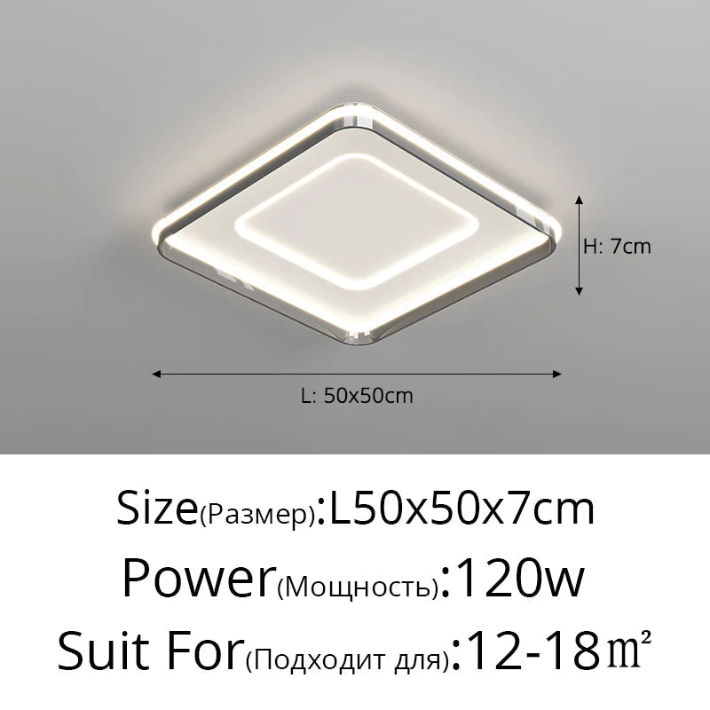 plafonnier moderne à leds nordique créatif luminaires intérieur