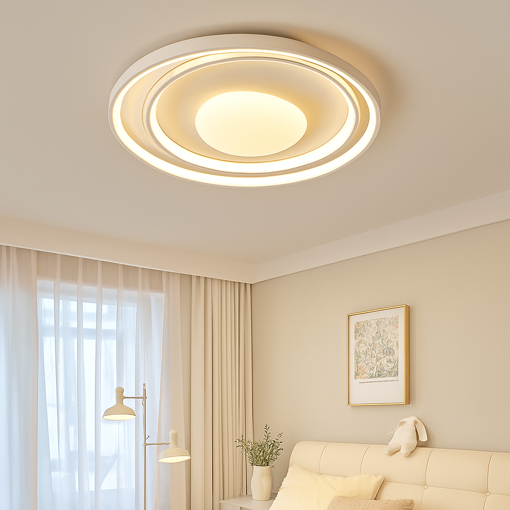 plafonnier moderne à leds pour décoration intérieure