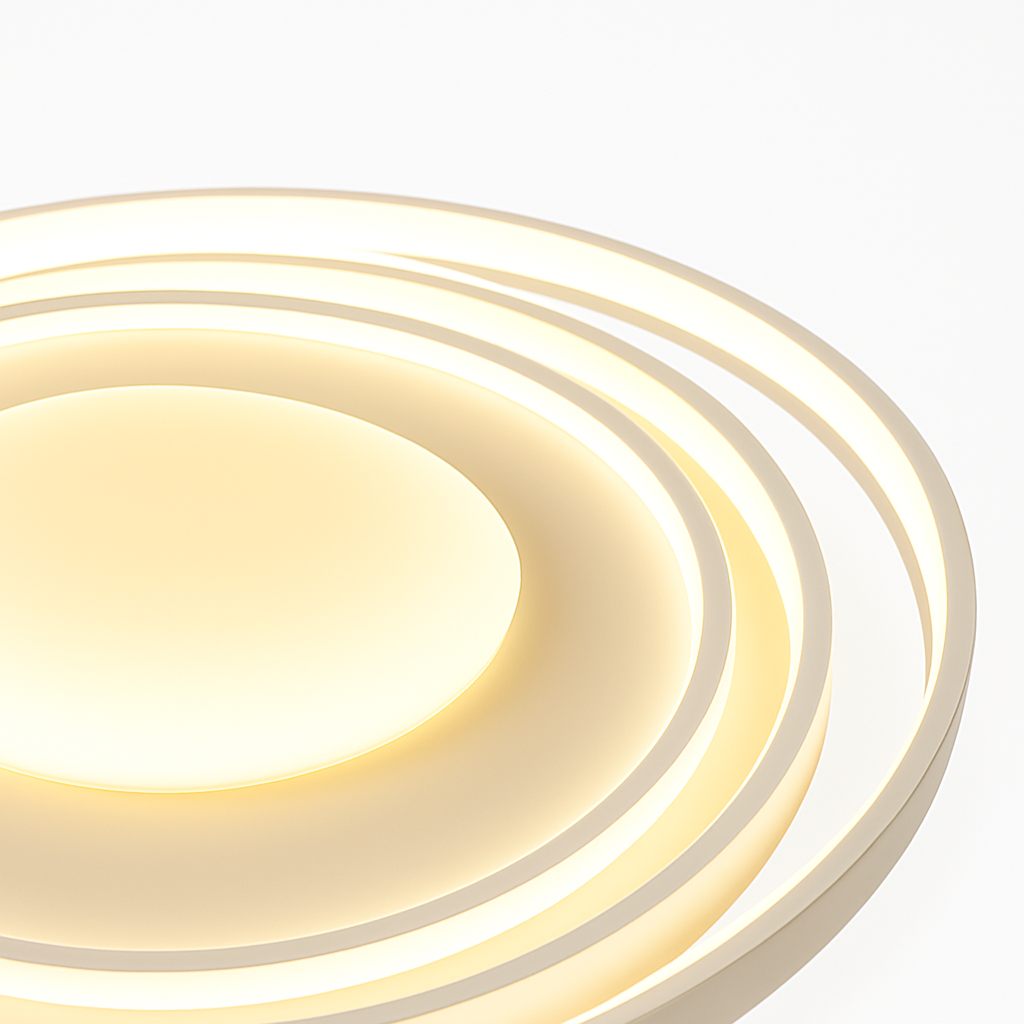 plafonnier moderne à leds pour décoration intérieure