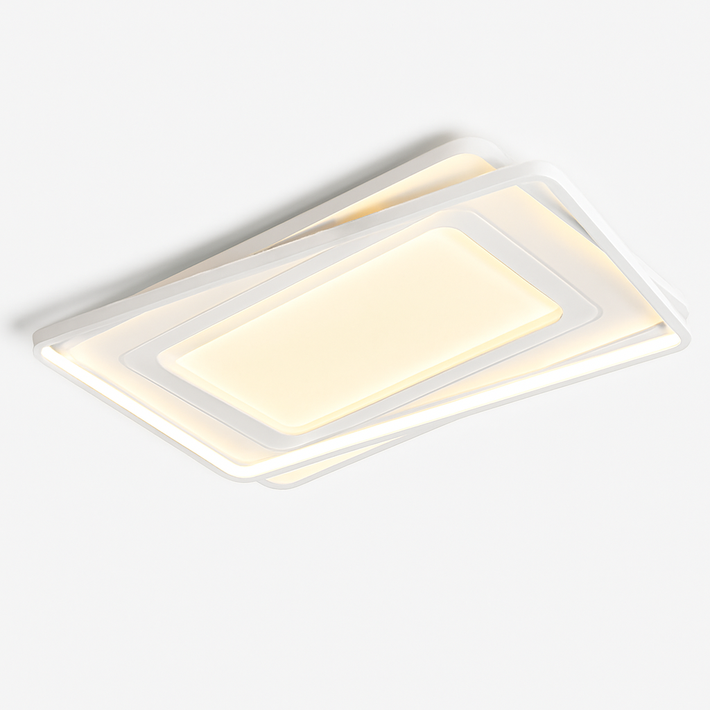plafonnier moderne à leds pour décoration intérieure