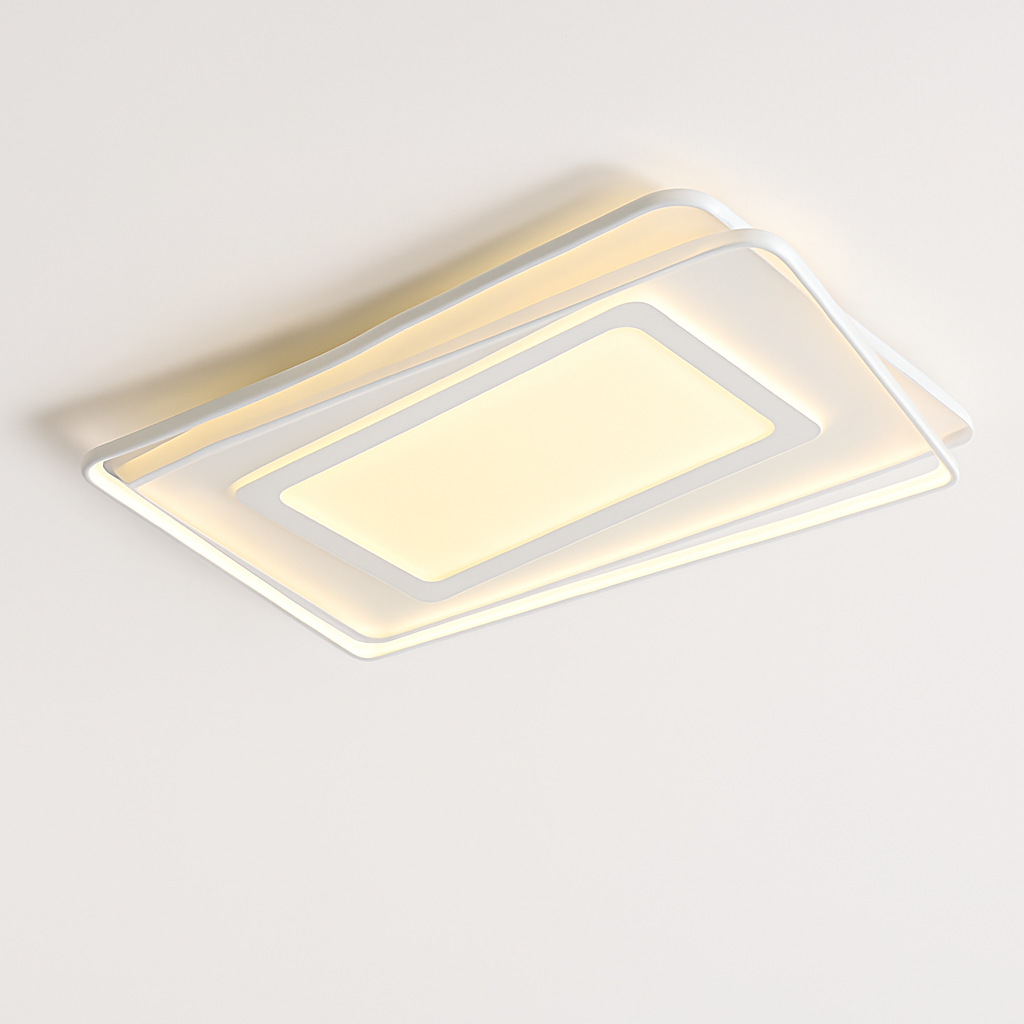 plafonnier moderne à leds pour décoration intérieure