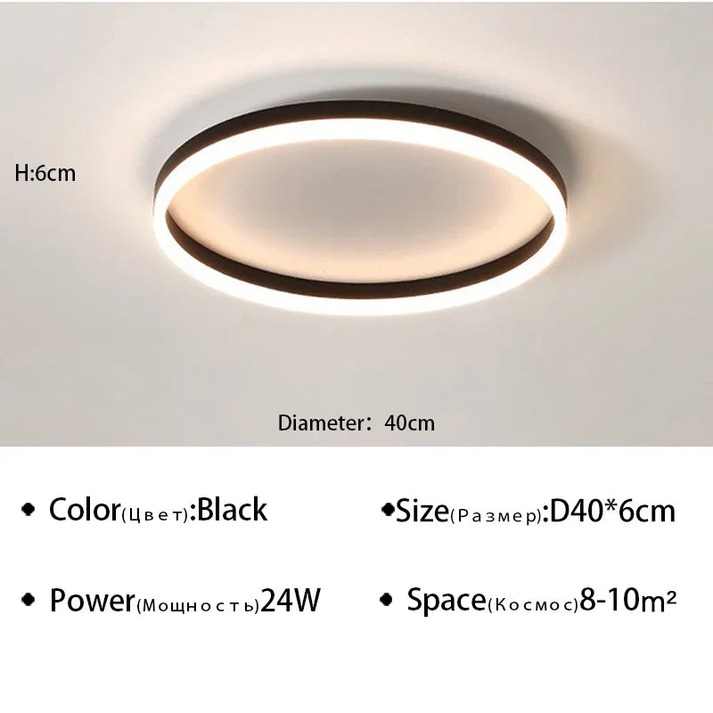 plafonnier moderne à leds pour décoration intérieure élégante et lumineuse
