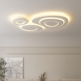 plafonnier moderne à leds pour intérieur décoratif lumineux