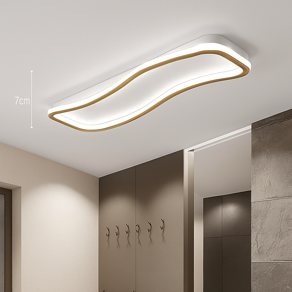 plafonnier moderne à leds pour intérieur décoratif lumineux