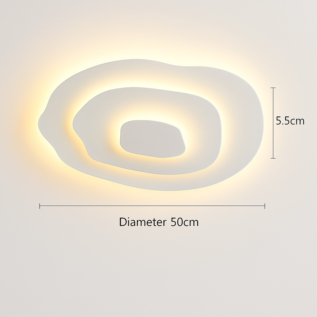Plafonnier moderne à LEDs pour salon salle à manger chambre enfants salle d'étude allée décor à la maison