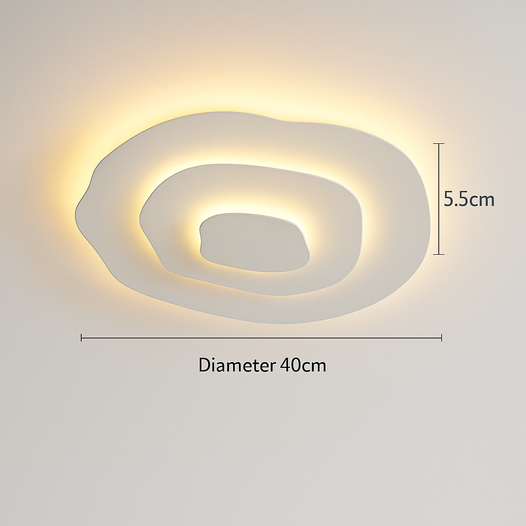 Plafonnier moderne à LEDs pour salon salle à manger chambre enfants salle d'étude allée décor à la maison