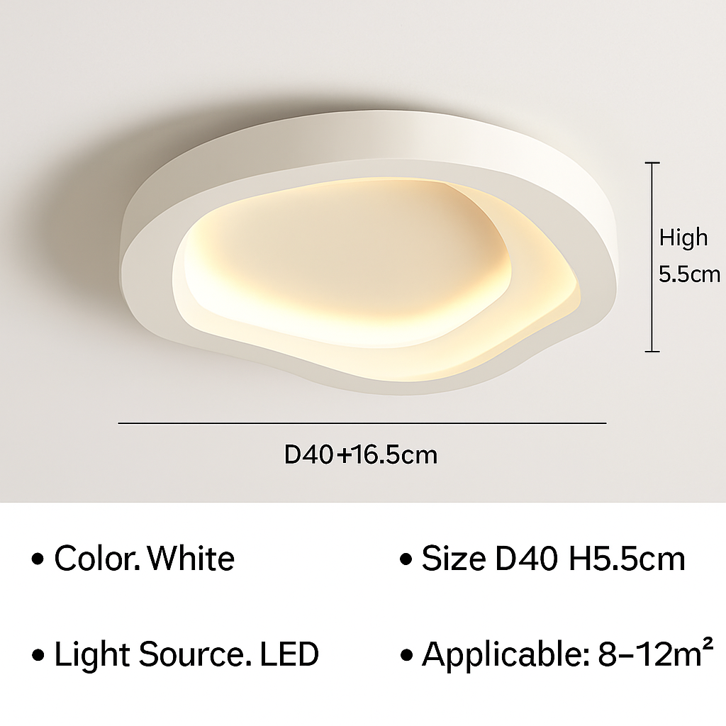 Plafonnier moderne à LEDs pour salon salle à manger chambre enfants salle d'étude allée décor à la maison