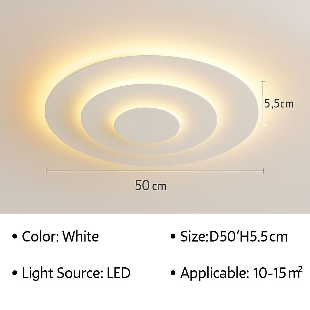 Plafonnier moderne à LEDs pour salon salle à manger chambre enfants salle d'étude allée décor à la maison