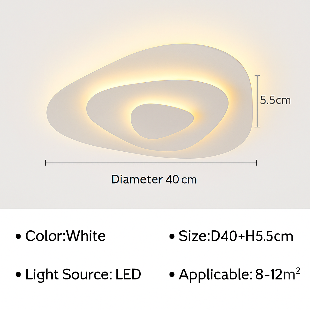 Plafonnier moderne à LEDs pour salon salle à manger chambre enfants salle d'étude allée décor à la maison