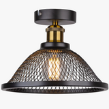 plafonnier moderne à leds style vintage industriel rétro loft