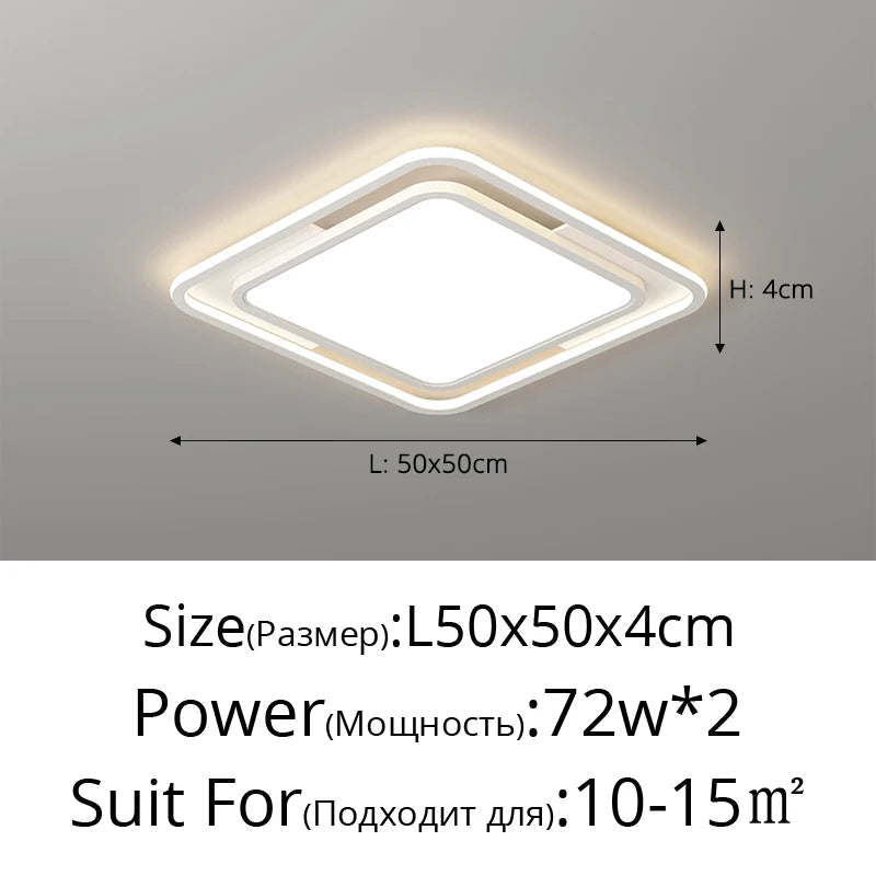 plafonnier moderne lumineux pour un éclairage décoratif élégant