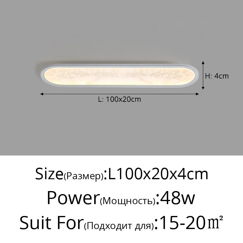 plafonnier moderne minimaliste en luxe créatif italien