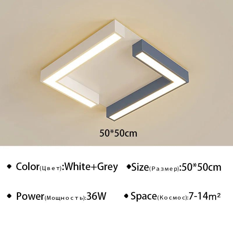 plafonnier moderne minimaliste pour un intérieur créatif élégant