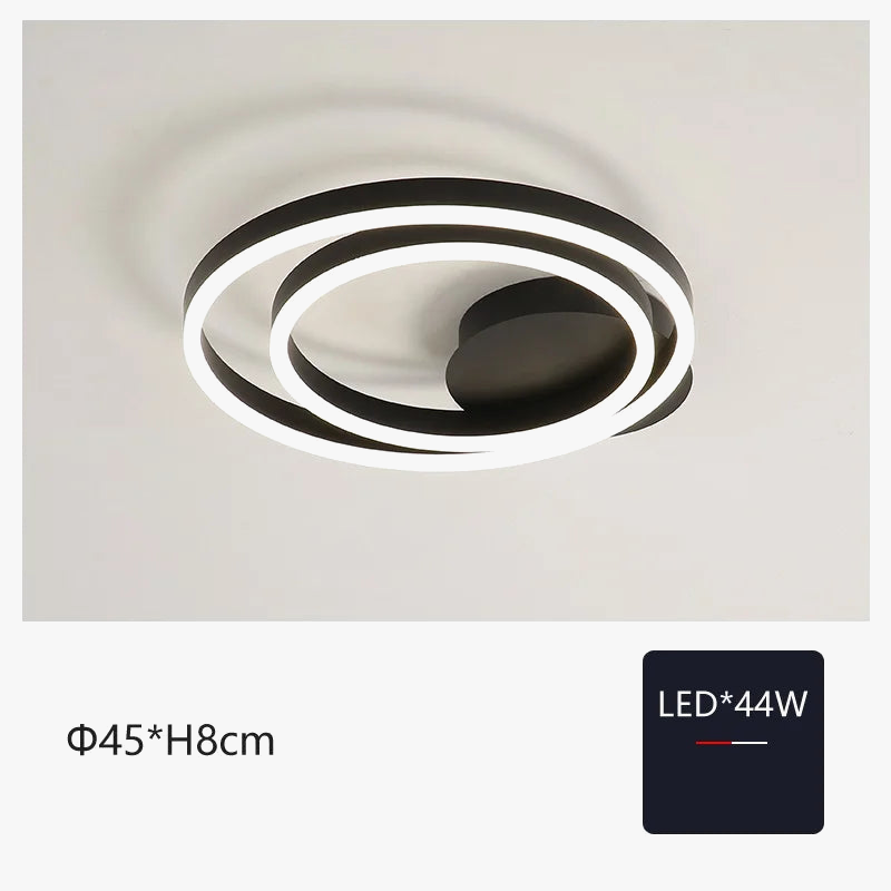 plafonnier moderne nordique éclairage haut de gamme design épuré