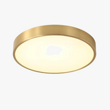 plafonnier moderne nordique en cuivre led acrylique iwhd