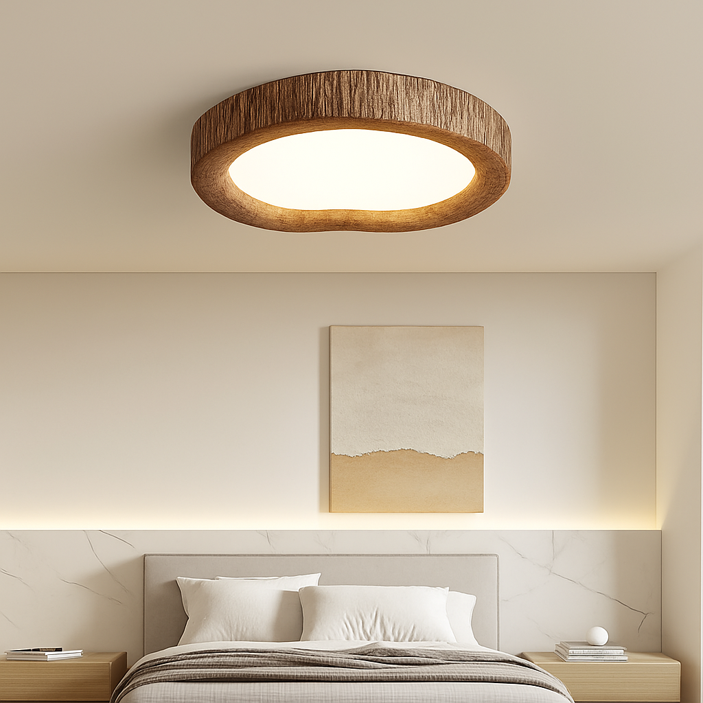 plafonnier moderne nordique protection des yeux lumière complète