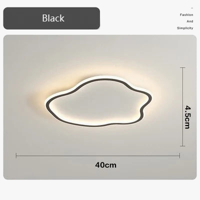 plafonnier moderne nuage atmosphérique créatif pour intérieur minimaliste