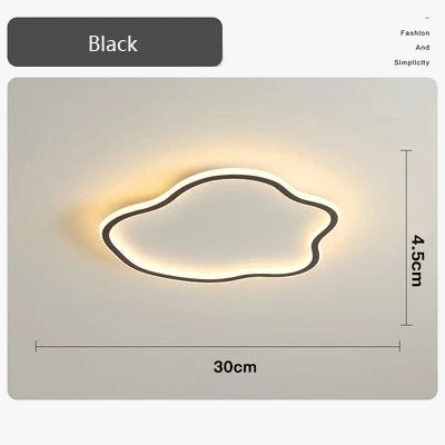 plafonnier moderne nuage atmosphérique créatif pour intérieur minimaliste