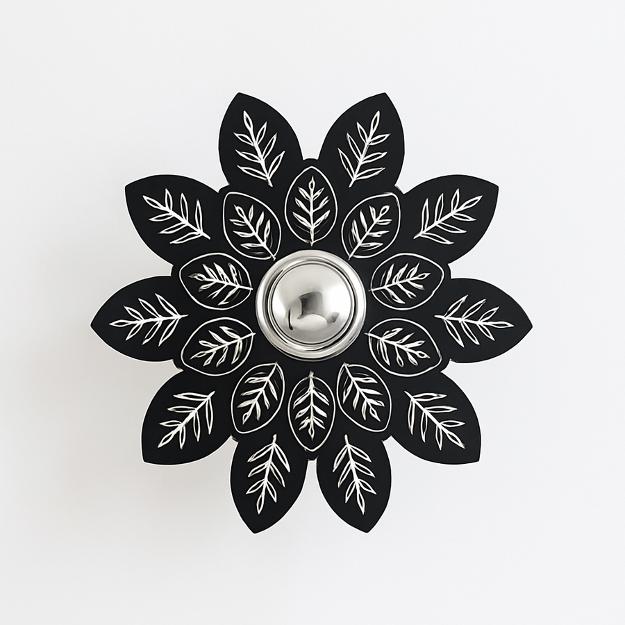 plafonnier moderne à ombre de fleur pour décoration intérieure