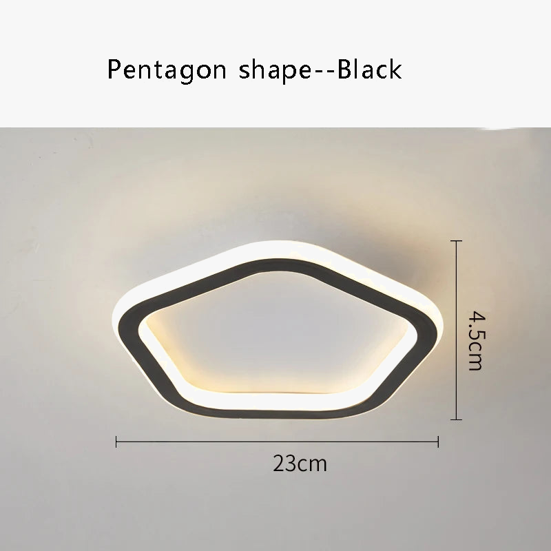plafonnier moderne pour extérieur design simple et élégant
