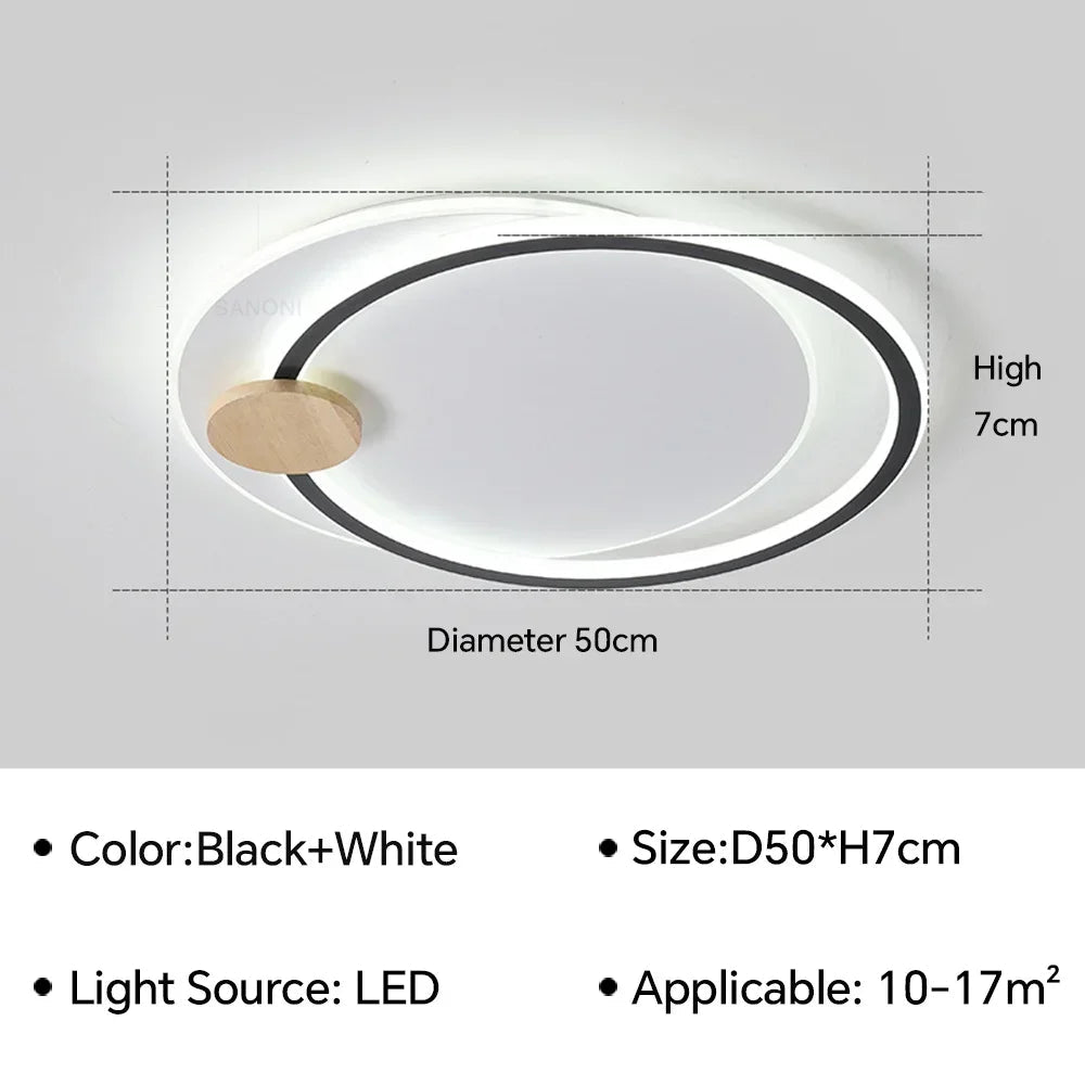 plafonnier moderne simple pour décoration intérieure élégante