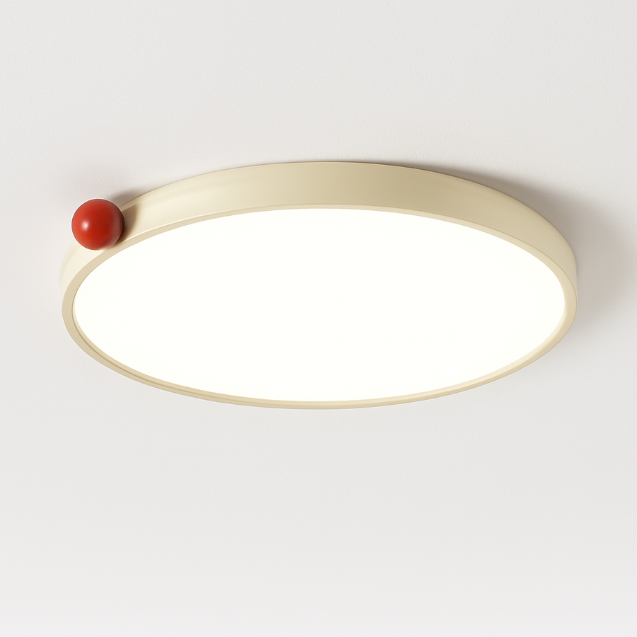 plafonnier moderne ultra fin design minimaliste pour intérieur élégant