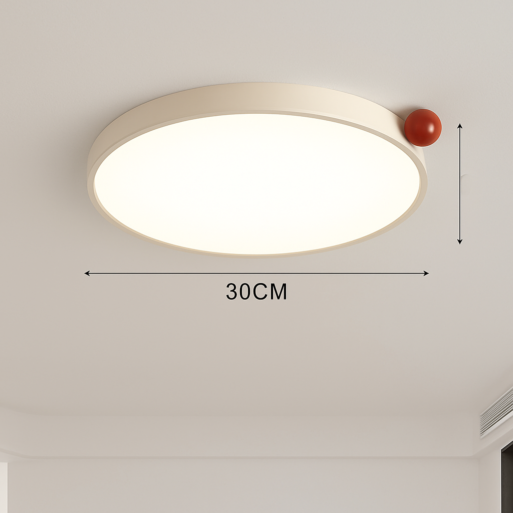plafonnier moderne ultra fin design minimaliste pour intérieur élégant