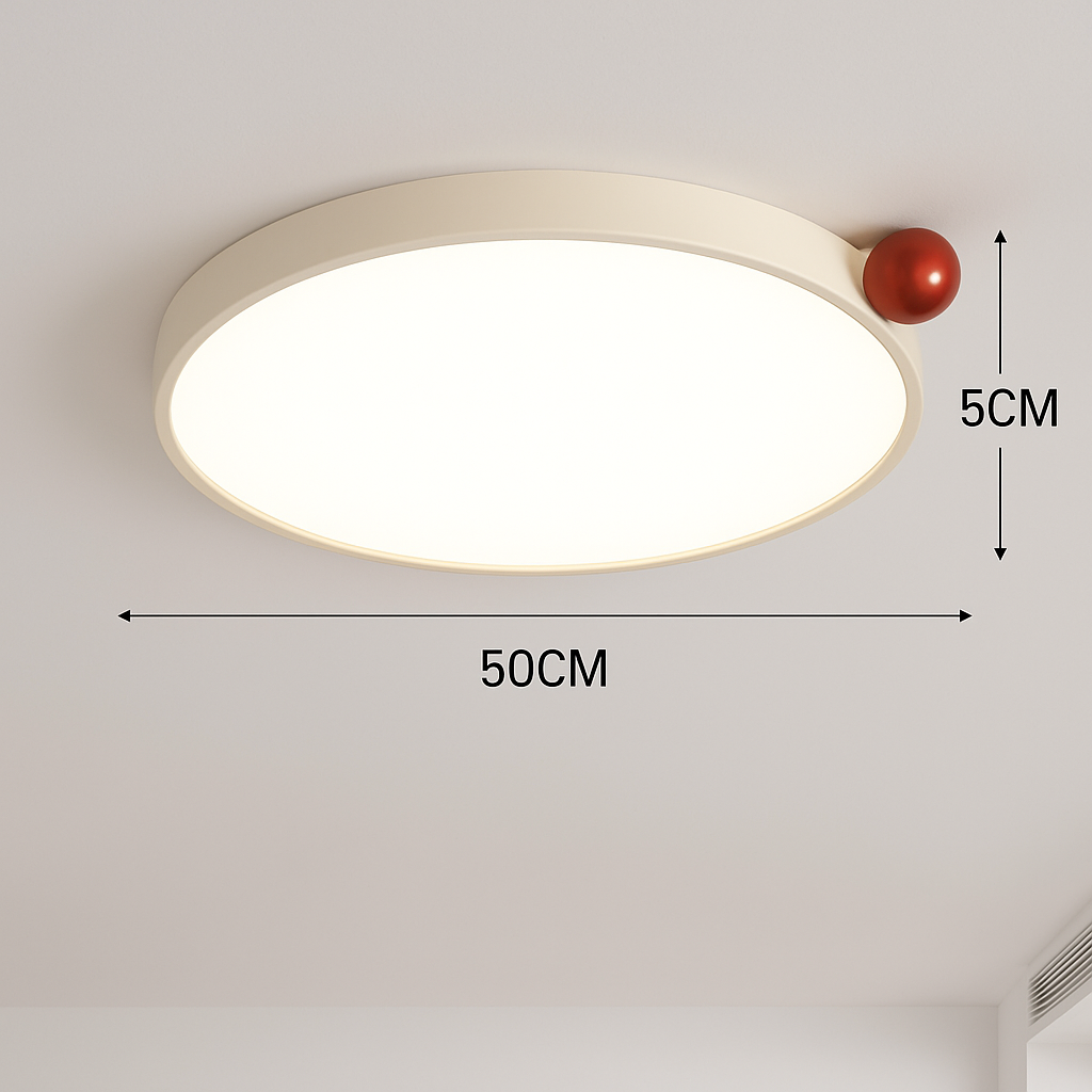 plafonnier moderne ultra fin design minimaliste pour intérieur élégant