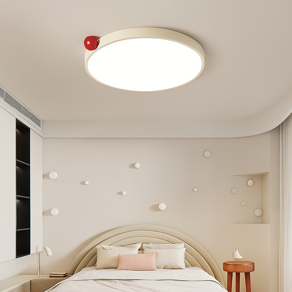 plafonnier moderne ultra fin design minimaliste pour intérieur élégant