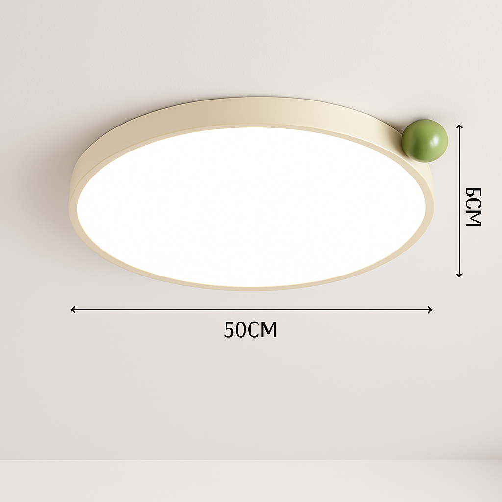 plafonnier moderne ultra fin design minimaliste pour intérieur élégant