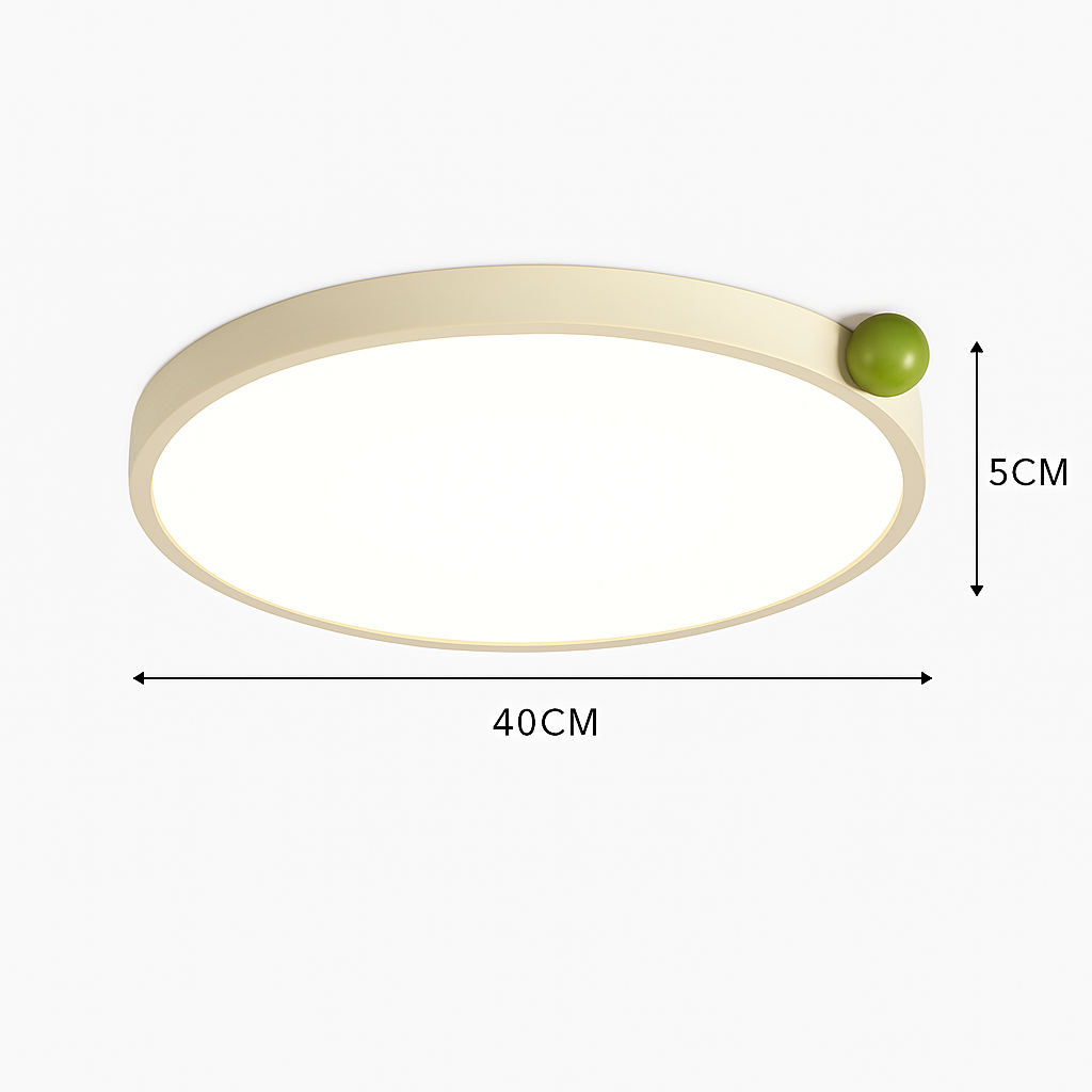 plafonnier moderne ultra fin design minimaliste pour intérieur élégant