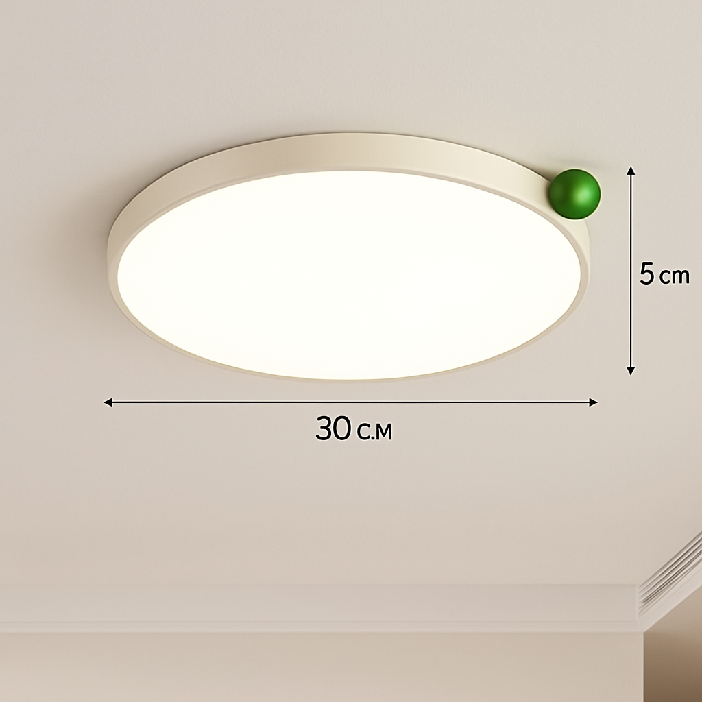 plafonnier moderne ultra fin design minimaliste pour intérieur élégant