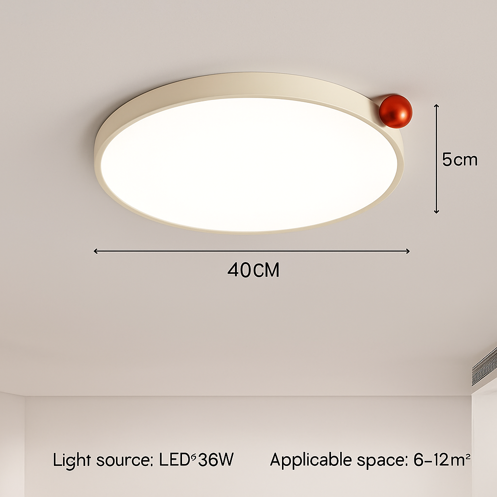 plafonnier moderne ultra fin design minimaliste pour intérieur élégant