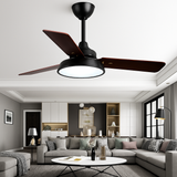 plafonnier moderne ventilateur de plafond avec télécommande et éclairage intégré