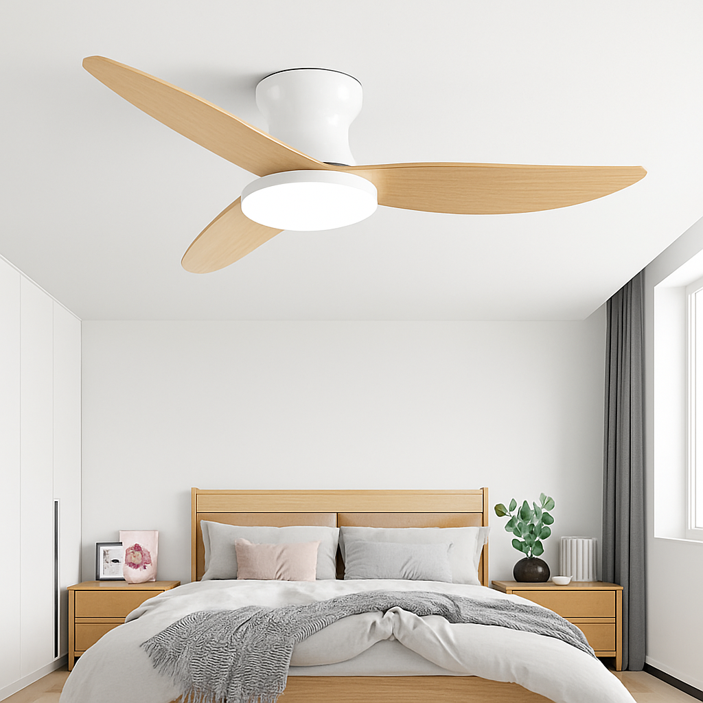plafonnier moderne ventilateur de plafond télécommande lumière nordique variable