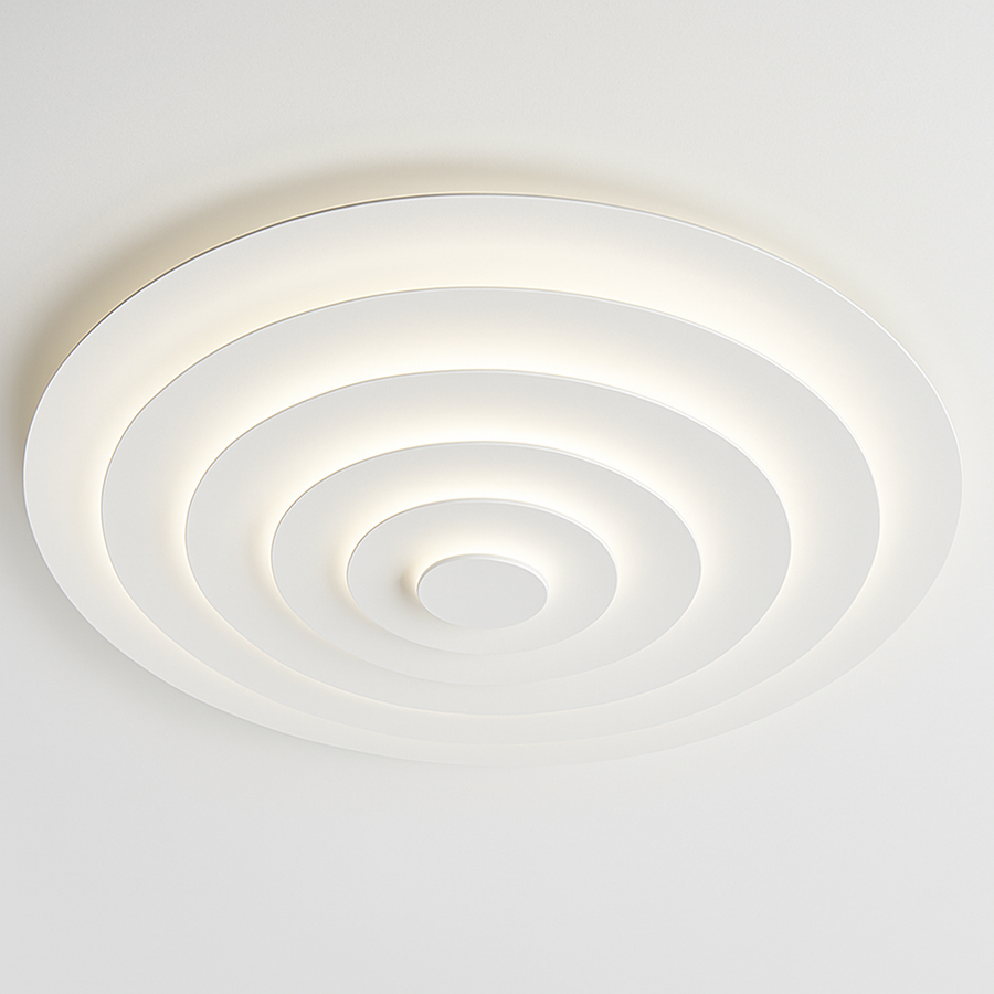 plafonnier multicouche design en forme irrégulière originale