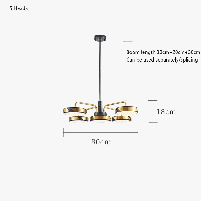 plafonnier nordique design pour décoration intérieure élégante et moderne